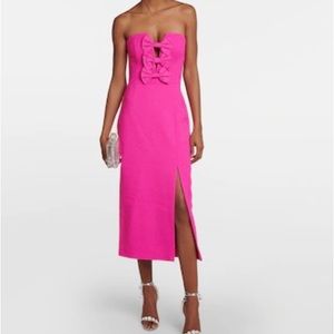 Rebecca Vallance Cecily Dress Pink Size 2